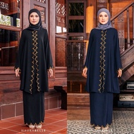 Baju Raya 2024 READY STOCK Malay Moden Baju Kurung  Fashion Retro Muslimah Set