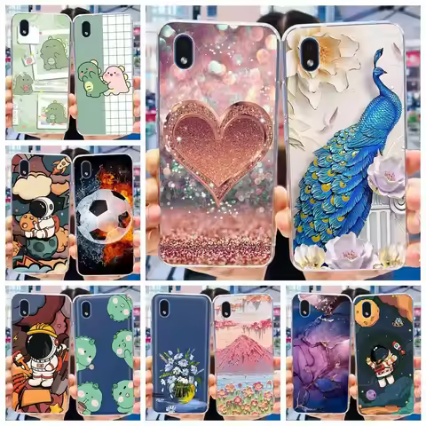 For Samsung Galaxy A01 Core Case SM-A013F 5.3'' Stylish Painted Phone Cover Case For Samsung A01Core