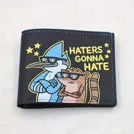 Vintage Designer Bifold Wallet 'Haters Gonna Hate' - cartoon Purse
