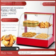 NEW HOT Commercial Food Warmer Display, Multi-functional Warmer Showcase for Hot Pastry, Fried Chick