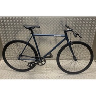 Cranston Fix Fixie . Single Speed Bicycle. City Bike. Blue Marine. With Brake