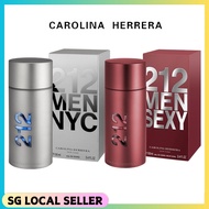 SG 212 SEXY Men/Men NYC Perfume Carolina Harrera Perfume 100ML EDT