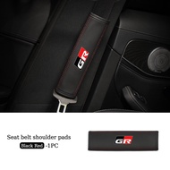 Car Seat Belt Covers Shoulder Protection Pad Interior Accessories For Toyota GR Supra Aygo Prado RAV