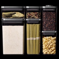 OXO POP 不鏽鋼按壓保鮮盒6件組