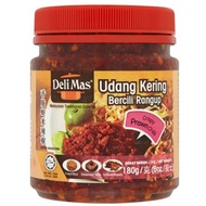 Sambal RANGUP Delimas Dried Shrimp (Delimas Crispy Prawn Chilli) 180g