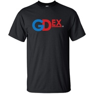 T-SHIRT GDEX BLACK COTTON / MICROFIBER