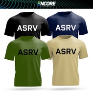ASRV FITNESS GYM DRYFIT UNISEX MICROFIBRE JERSEY TSHIRT