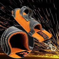 Welding Electrode Holder Welding Rod Storage Tube Cowhide Electrode Holder Welding Rod Pouch Welding