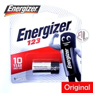 Official Energizer 123 BP1 CR17345 3V Lithium Battery  for  5018LC, CR123, CR123A, CR17345, EL123