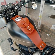 Kawasaki W800 W650 (Real Leather)Bag Strap Gas Fuel Tank