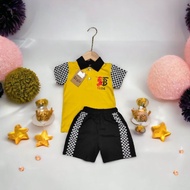 Summer boys' clothes, soft and cool Guangzhou short sleeve set