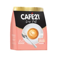 Cafe21 Low Fat 2in1 Coffeemix (14gm*18's)