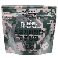 Instant food South Korea's military combat food Large-capacity beef bibimbap gochujang-type 185 g