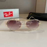 全新🌸 Ray-Ban 雷朋 RB3025 飛行員系列 太陽眼鏡 金色鏡框 漸變鏡片 