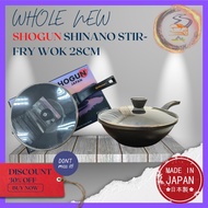 SHOGUN JAPAN SHINANO STIR-FRY WOK 28CM
