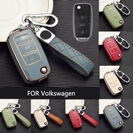 Car Key Case Cover For Volkswagen VW Polo Tiguan Passat B5 B6 B7 Golf EOS 4 5 6 Scirocco Jetta MK4 M