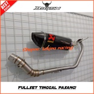 Yamaha Byson Fi Carburetor Scorpio Z 225 Akrapovic Evo Carbon Racing Exhaust