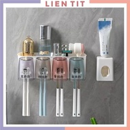 Toothbrush shelf 1 cup 2 cups 3 cups 4 cups