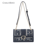 Carlo Rino Dark Blue Carlo GEO Crossbody Bag