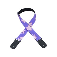 YDSD Japanese Anime Bocchi The Rock Guitar Strap Flowers Guitarhero Kita Ikuyo Electric Guitar Strap