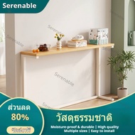 Serenable Slim Sofa Back Table Thin Sofa Table with Shelves Industrial Narrow Console Shelf Modern f