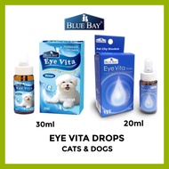 Blue Bay 20ml/30ml Eye Vita Pet Tear Stain Supplement Oral Drops For Cats & Dogs