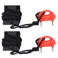 2pcs Treadmill Safety Key Magnetic Security Switch Lock Emergency Stop Switch for Exercise - Universal Fit, Running Machine Compatible, Ensures Safety during Workouts