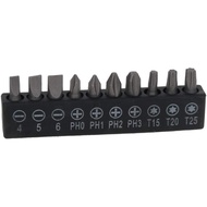 Auniwaig Screwdriver Bits 1/4 inch Hex Shank Magnetic Bits Screwdriver Bit 0.98" Length Screw Driver