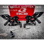 RCB BELANG150/RAIDER 150 FI S4 SINGLE FOOTREST 💯% ORIGINAL