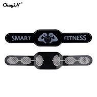 CkeyiN EMS Smart Abdominal Belt 8 Modes 15 Levels Abdominal Muscle Trainer Fitness Equipment Slimming Massager Portable Neck Massage Pulse Physiotherapy Instrument