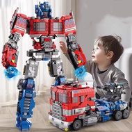 Boys Toys Assembly DIY Robot Toys Building Blocks Robot Car