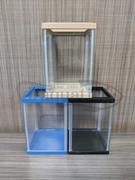 AQUARIUM BETTA 14X14X19CM 3L SOLITER AKUARIUM CUPANG MINI KECIL GRAB