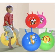 Children Hopping Ball with Handle [Jumping Ball with Horns]Bouncy Ball Hopper – Kids Jumping Ball Pl