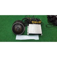 alpine center speaker complete amp