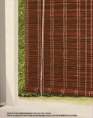 STUDIO ONE BAMBOO BLIND SUNSCREEN 168x132x0.5CM CARAMEL