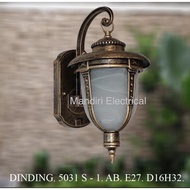 Lampu Dinding outdoor 5031/1 Gold/black
