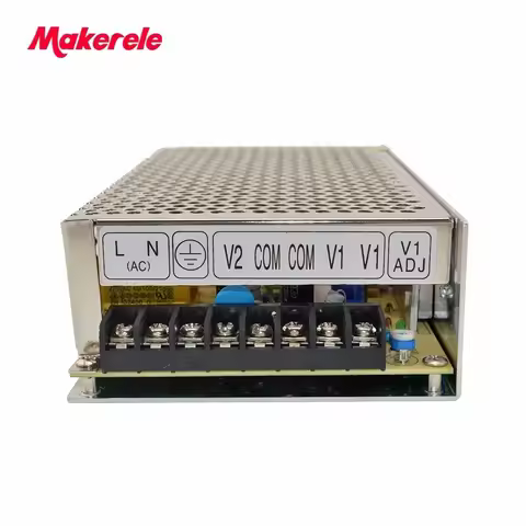 15V -15V 120w dual output switching model power supply AC TO DC 4A 4A type can be customized low pri