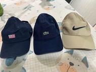 Lacoste Nike BenDavis 老帽 帽子 snapcap newera都9成新已送洗
