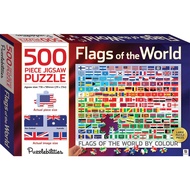 500-Piece Jigsaw Puzzle - Flags of the World