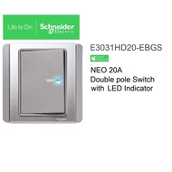 Schneider Neo E3031HD20 20A DP Switch (For Heater, Oven, Hob etc)
