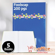 Hard Cover Book - Foolscap Book - 200pgs F4 - 5books