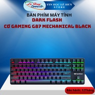 Dark Flash G87 MECHANICAL MECHANICAL Gaming Keyboard Black - Genuine Product