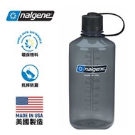 nalgene - 窄口不含 BPA 運動水樽 Bottle Narrow Mouth 1000ml Sustain Gray