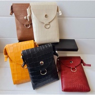 Croco GIGI Queen slingphone bag, women's crocodile bag