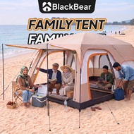 Family Camping Tent Big Camel Khemah Unta Besar Waterproof Foldable Outdoor Hiking Picnic Khemah