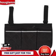 Houglamn Wheelchair Bag Side Pouch Canvas Material for Transport Chair