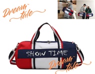 Dreamtale Travel Bag SHOW TIME Colour Block Duffel Bag Gym Bag Travel Bag TVL034