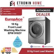 EuropAce 10 Kg Front Load Washing Machine EFW 9102Y