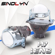 Sinolyn Single Xenon Lens Koito Q5 H7 D2S D2H LED HID Halogen Bulb 3.0 inch Projector Headlight Lens