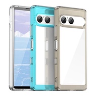 Transparent Phone Case For Sony Xperia 10 VII Case Colorful Clear Back Case For Sony Xperia 10 VII C